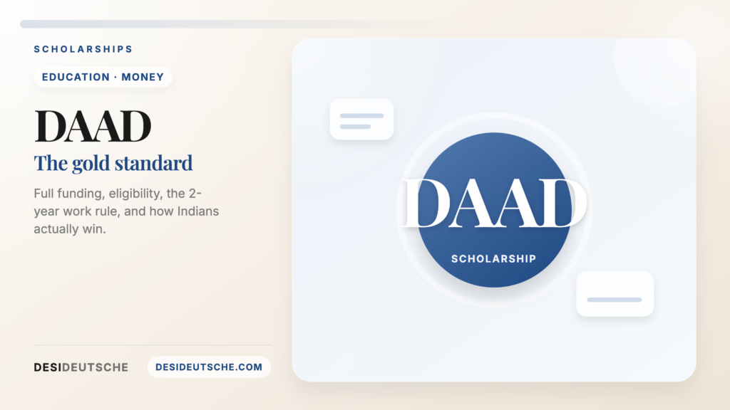 DAAD Scholarship for Indian Engineering Students: The Complete 2026 Guide