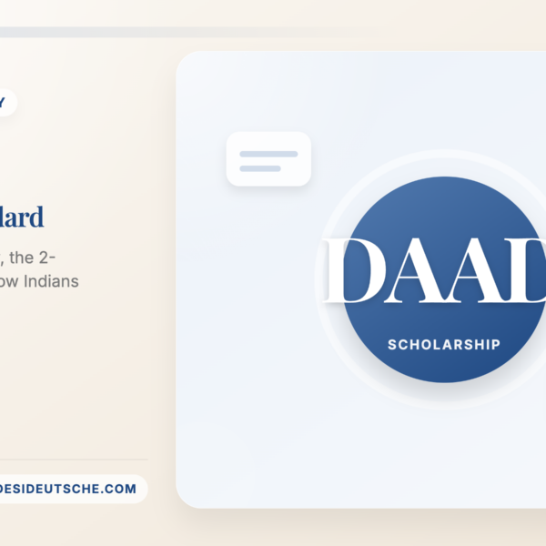 DAAD Scholarship for Indian Engineering Students: The Complete 2026 Guide