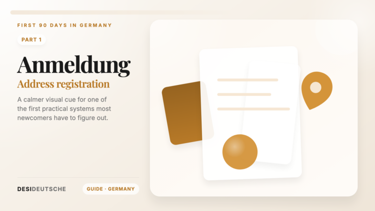 Week 1 in Germany: How to Do Your Anmeldung (Address Registration) featured image