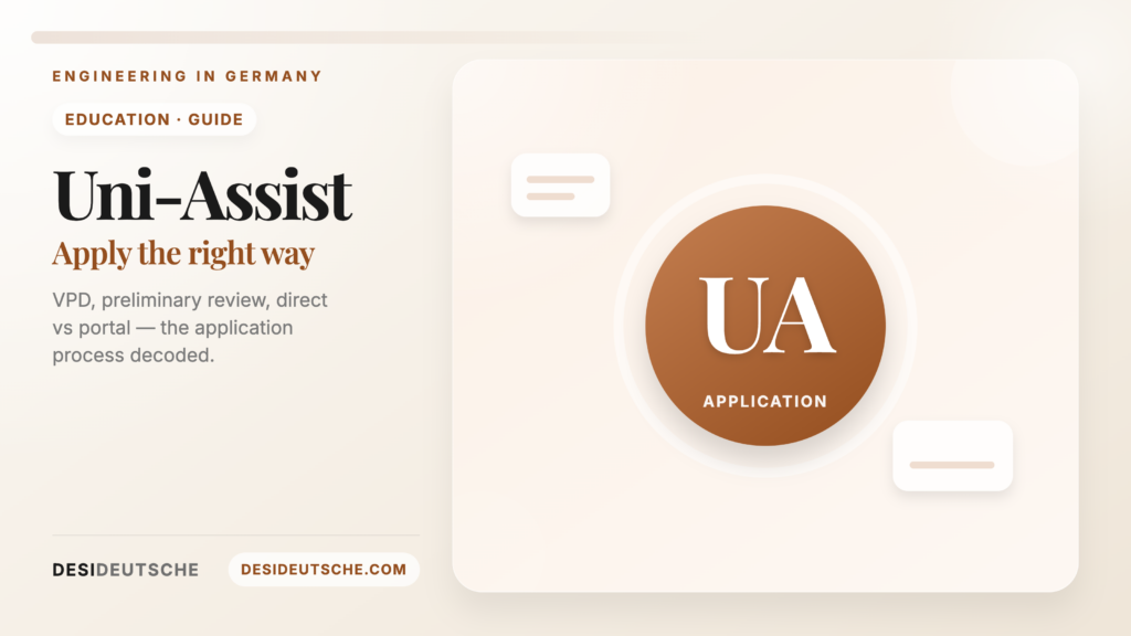 Uni-Assist Explained: How to Apply to German Universities from India